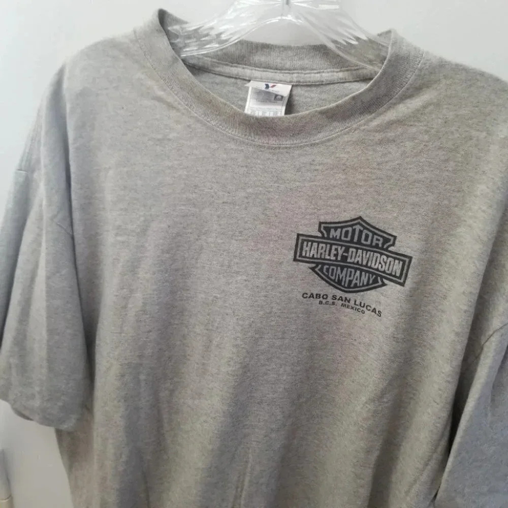 𝅺harley Davidson Grey Cabo San Lucas T-Shirt  XL - Picture 4 of 11